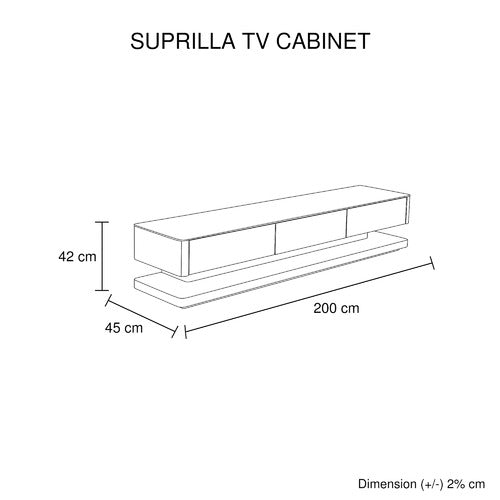SOUTHERN STYLERS 200CM ULRICH TV UNIT