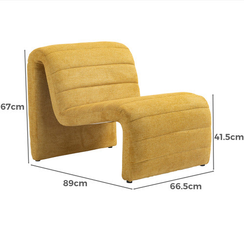 EVIE HOME ULYSSES ACCENT CHAIR