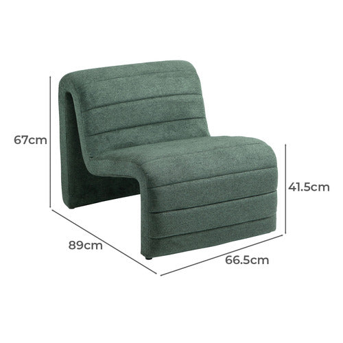 EVIE HOME ULYSSES ACCENT CHAIR