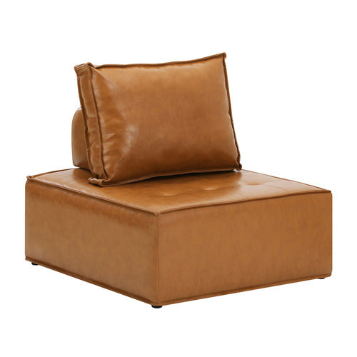 LIVING FUSION VALERI ARMLESS LOUNGE CHAIR