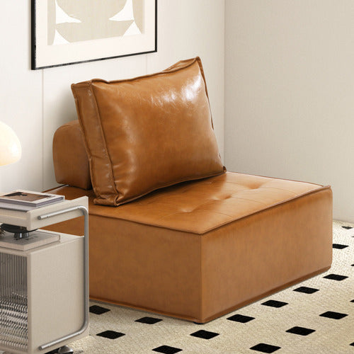 LIVING FUSION VALERI ARMLESS LOUNGE CHAIR