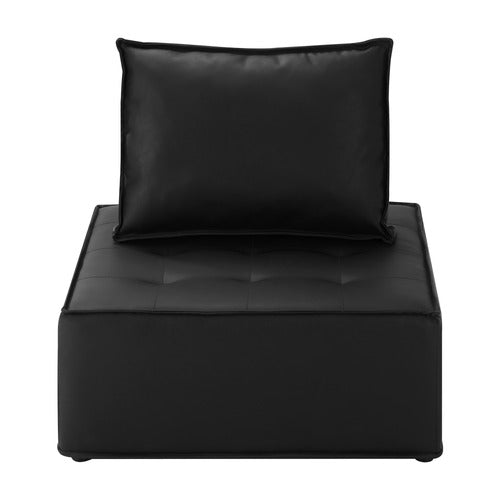 LIVING FUSION VALERI ARMLESS LOUNGE CHAIR