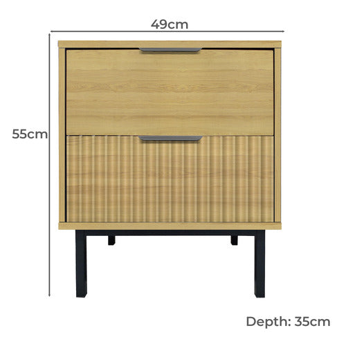 HOXTON ROOM VALLE BEDSIDE TABLE
