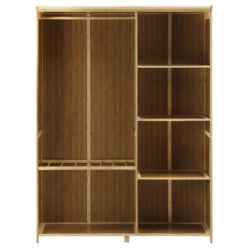 LIVING FUSION VEDA BAMBOO OPEN WARDROBE