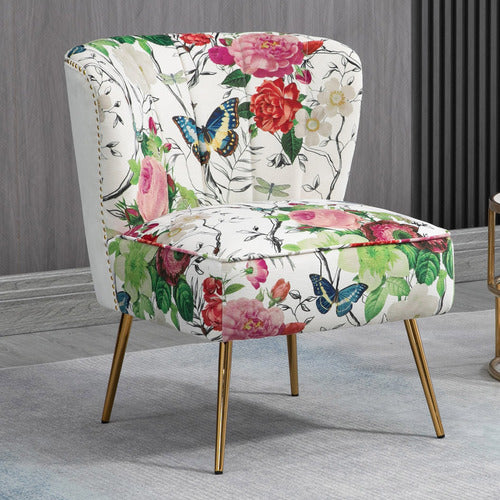 SHIRLEY LANE FURNITURE VELUZ ACCENT CHAIR