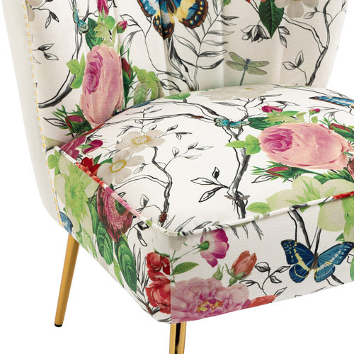 SHIRLEY LANE FURNITURE VELUZ ACCENT CHAIR