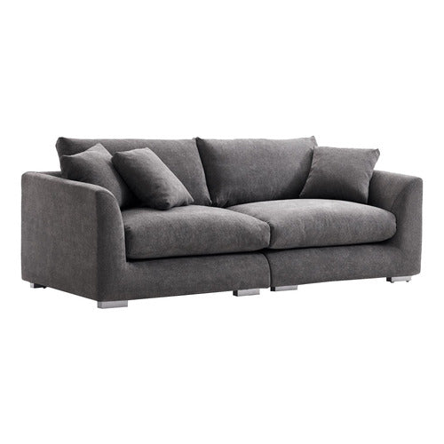 YORK STREET VERA 3 SEATER UPHOLSTERED SOFA