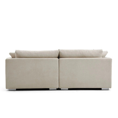 YORK STREET VERA 3 SEATER UPHOLSTERED SOFA