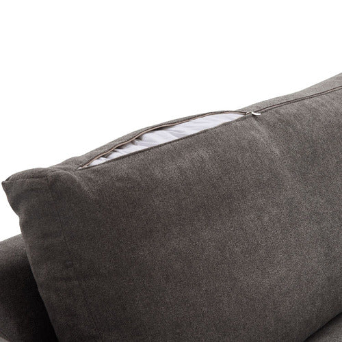 YORK STREET VERA 3 SEATER UPHOLSTERED SOFA