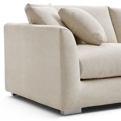 YORK STREET VERA 3 SEATER UPHOLSTERED SOFA