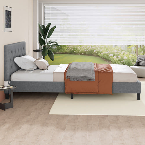 HOXTON ROOM VERNON UPHOLSTERED BED