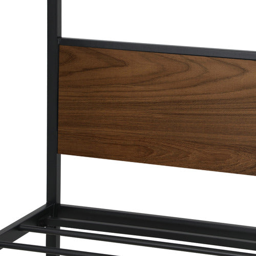 LIVING FUSION VICTORIA QUEEN CANOPY BED FRAME