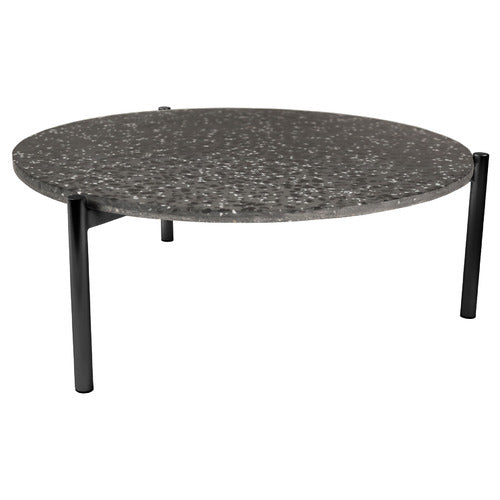 BROOKLYN AND BELLA VICTORIA TERRAZZO-STYLE COFFEE TABLE
