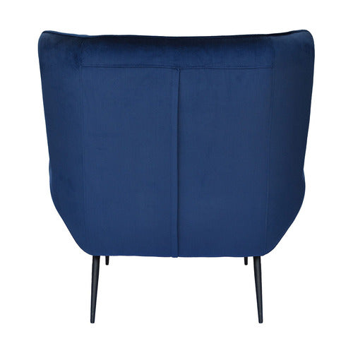 BROOKLYN AND BELLA VICTORIA VELVET WINGBACK ARMCHAIR