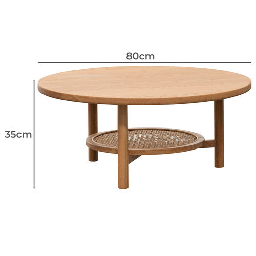 HARPER & HINDLEY VIGGO ROUND COFFEE TABLE