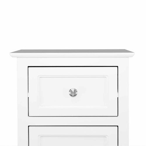 YORK STREET VIKTOR 2 DRAWER BEDSIDE TABLE