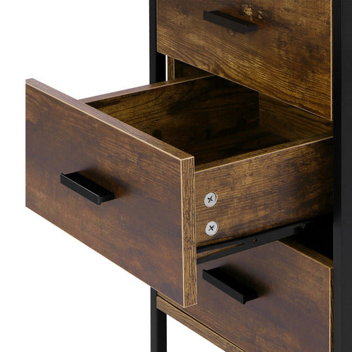 HOXTON ROOM VIKTOR 3 DRAWER BEDSIDE TABLES (SET OF 2)