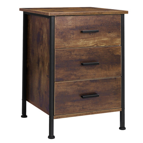HOXTON ROOM VIKTOR 3 DRAWER BEDSIDE TABLES (SET OF 2)