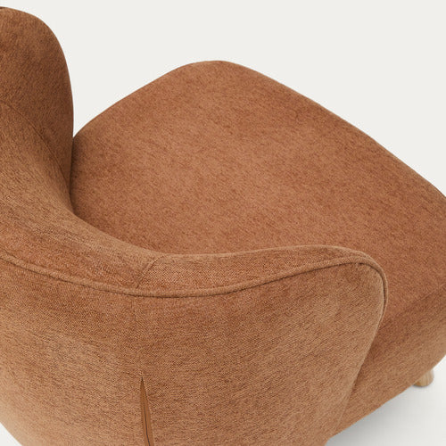LINEA FURNITURE VILLA CHENILLE ARMCHAIR