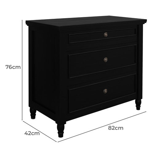 LA VERDE VINCENT 3 DRAWER CEDAR WOOD CHEST