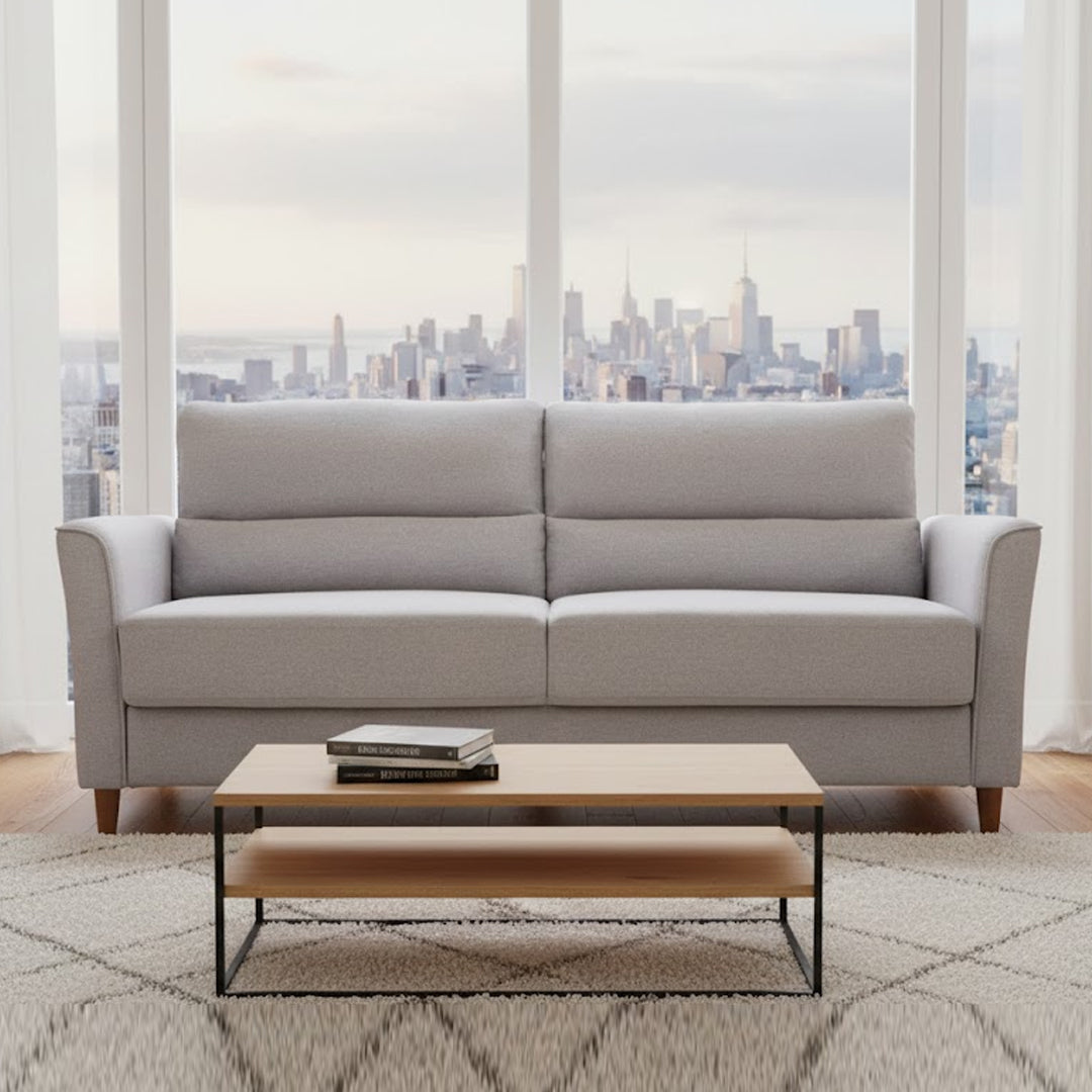 WAGNER 3 SEAT SOFA GREY