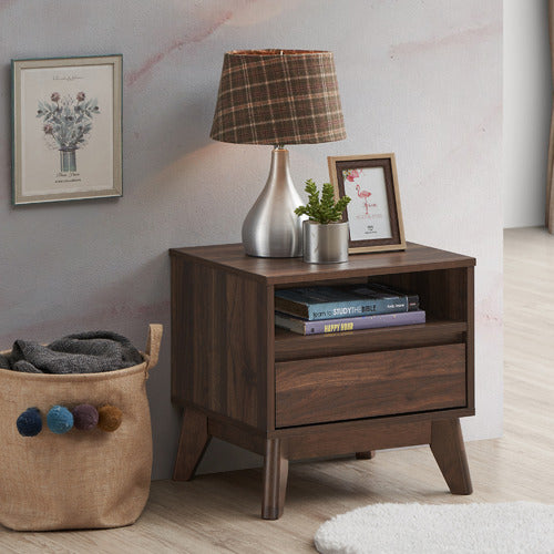 CORE LIVING ANDERSON 1 DRAWER BEDSIDE TABLE