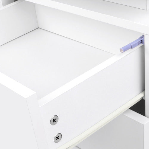 HOXTON ROOM WARREN 3 DRAWER LED BEDSIDE TABLES (SET OF 2)