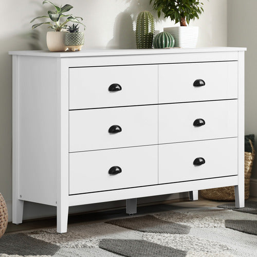LIVING FUSION KAITLIN 6 DRAWER CHEST