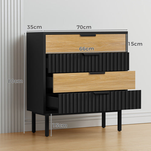 HOXTON ROOM WESTERLY 4 DRAWER CHEST