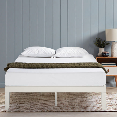 STUDIO HOME WHITE BELVEDERE WOODEN BED BASE