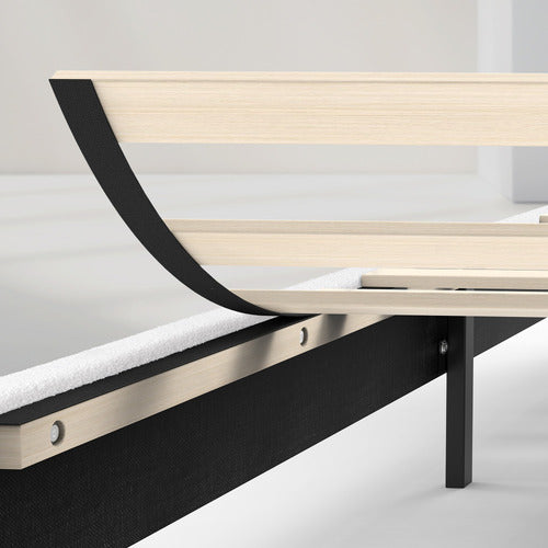 HOXTON ROOM WHITE PRESTON BOUCLE BED FRAME