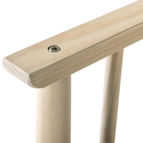 WHITE WASHED LIAM PINE WOOD BED