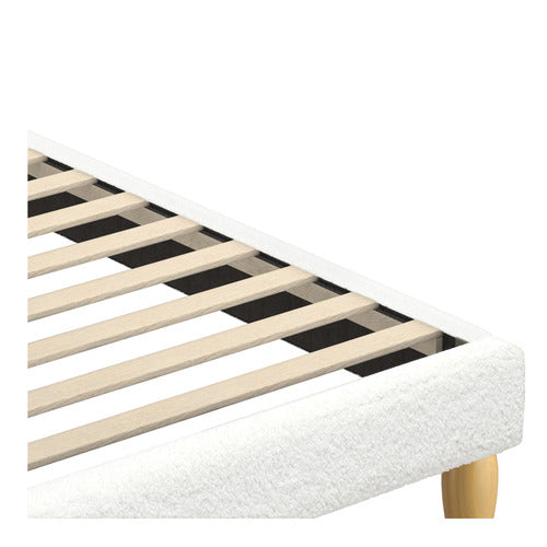 LIVING FUSION SERAPHINE BOUCLE BED