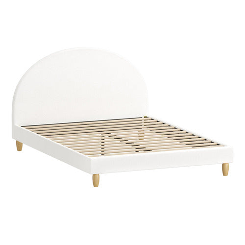 LIVING FUSION SERAPHINE BOUCLE BED