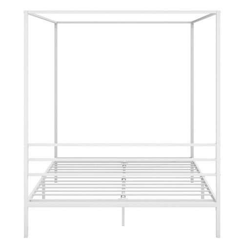 LIVING FUSION KLINT STEEL CANOPY BED