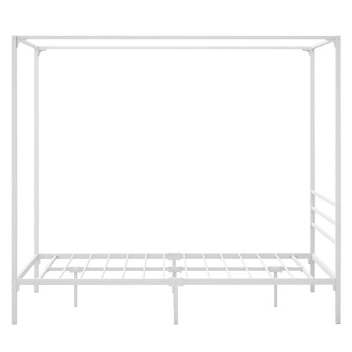 LIVING FUSION KLINT STEEL CANOPY BED