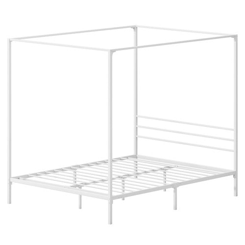 LIVING FUSION KLINT STEEL CANOPY BED