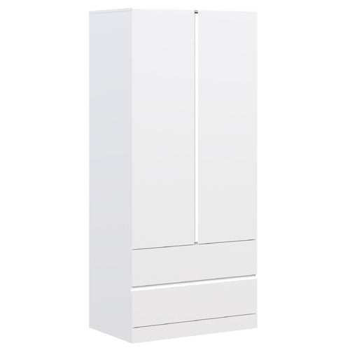 CAPE FURNITURE ALLIONA 2 DOOR & 2 DRAWER WARDROBE