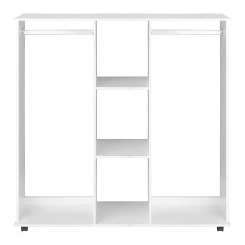 LIVING FUSION WHITE BILLY OPEN WARDROBE