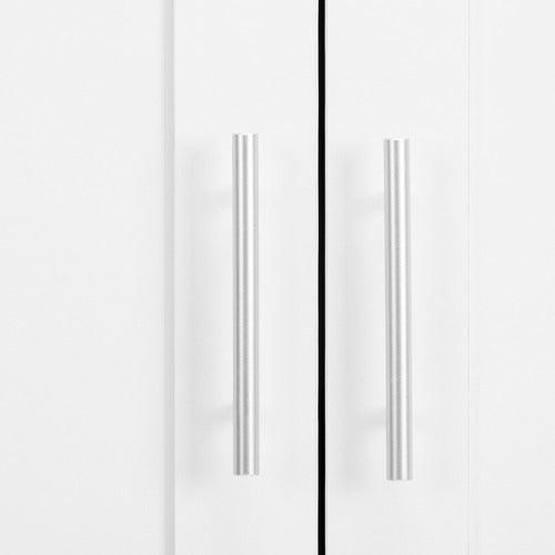 CORE LIVING WHITE MORANA 2 DOOR WARDROBE