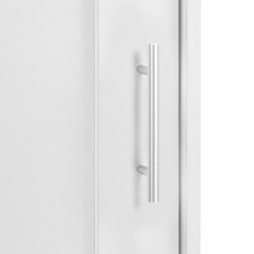 CORE LIVING WHITE MORANA 2 DRAWER SLIDING DOORS WARDROBE