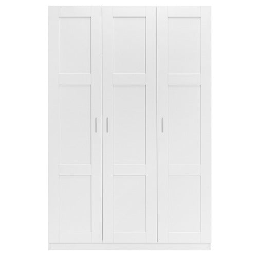 CORE LIVING WHITE MORANA 3 DOOR WARDROBE