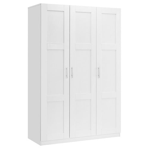 CORE LIVING WHITE MORANA 3 DOOR WARDROBE