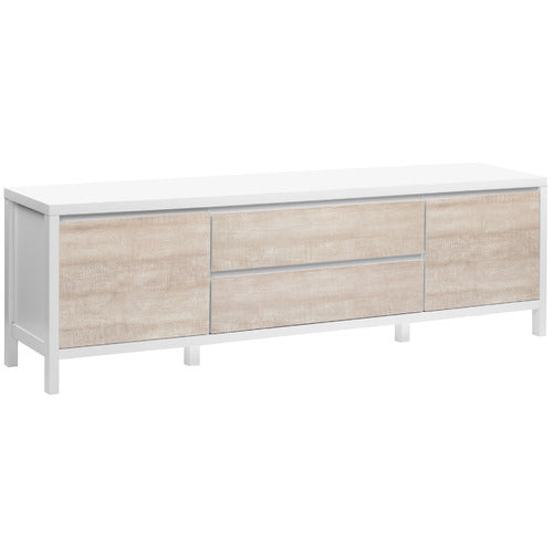 180CM WHITEWASH KINGSCLIFF TV UNIT