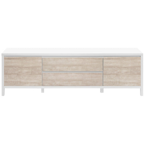 180CM WHITEWASH KINGSCLIFF TV UNIT