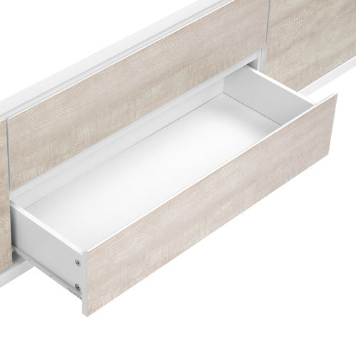 180CM WHITEWASH KINGSCLIFF TV UNIT