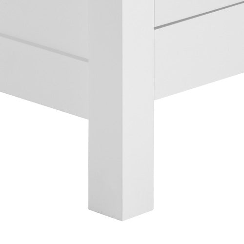 WHITE NOOSA 5 DRAWER CHEST