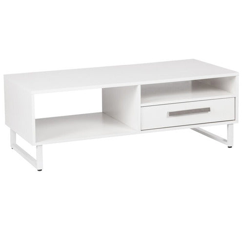 CORNER OFFICE WHITE SHERIDAN COFFEE TABLE