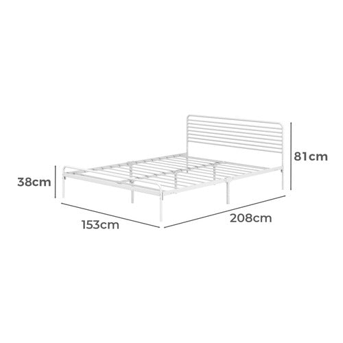LIVING FUSION SONYA STEEL BED FRAME