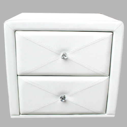 PROJECT KINDY FURNITURE PRINCESS FAUX LEATHER BEDSIDE TABLE